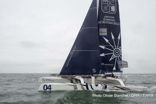 Mod 70 Edmond de Rothschild © Olivier Blanchet www.oceanracing.org